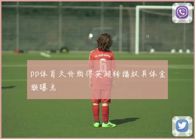pp体育天价购得英超转播权具体金额曝光